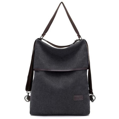 Canvas Women's Bag - Versatile Crossbody Backpack