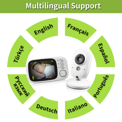 Baby Monitor and Caregiver Device for Infants